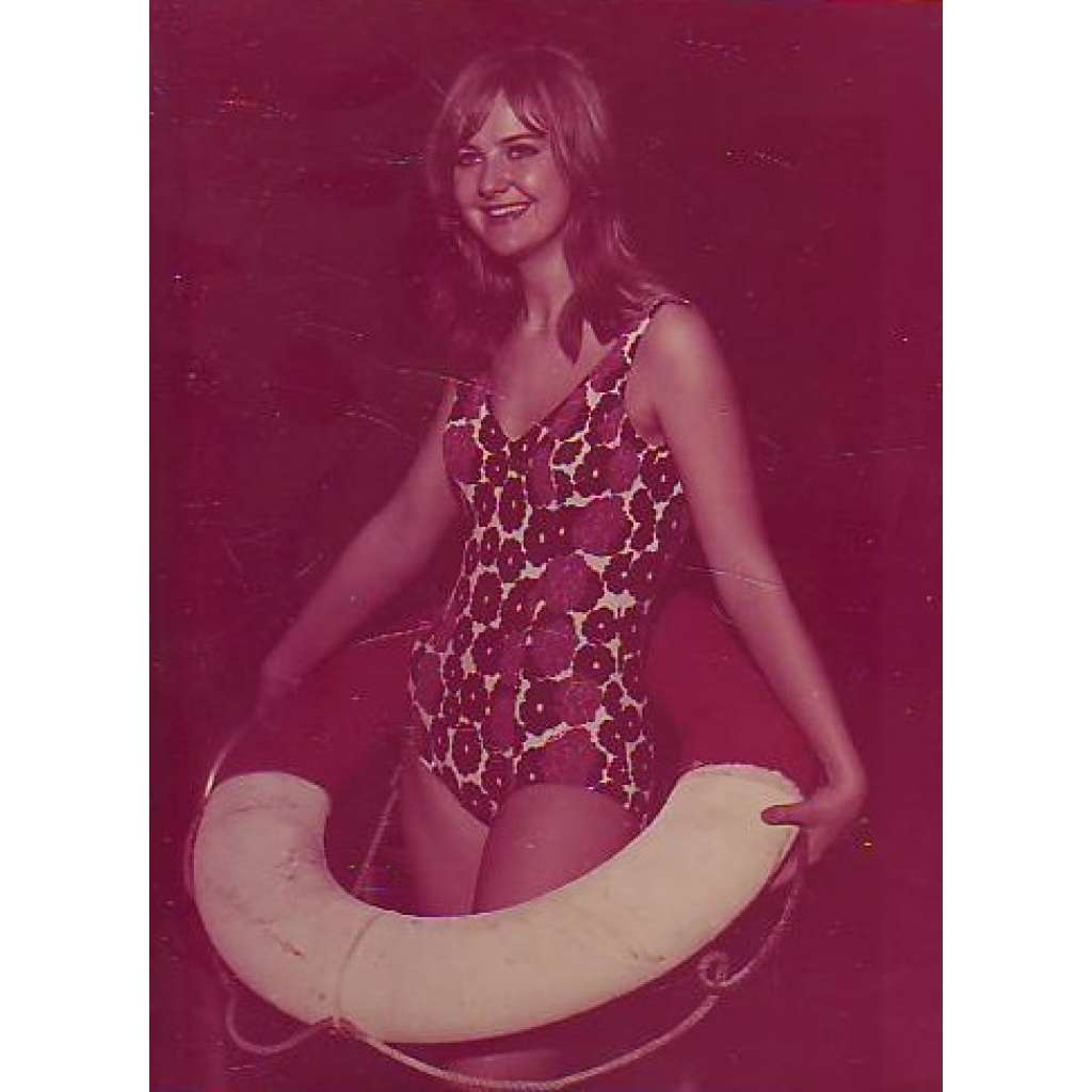Plavky  Reklamní fotografie móda 60. léta